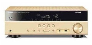 雅马哈（Yamaha）RX-V381数字AV高清 5.1家用 音响大功率功放机 金色/黑色