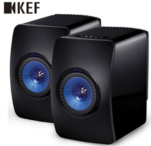 KEF LS50 Wireless 高保真有源数字音响 立体声发烧HiFi蓝牙音箱 电脑/音乐低音炮扬声器 黑色