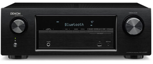 天龙（DENON）AVR-X520BT 音响 家庭影院 5.2声道 AV 功放 支持全彩4K超高清/蓝牙/HDCP 2.2 黑色